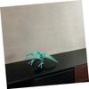 KOMBIUDA Printed Parrot Figurine Realistic Flexible Bird Model for Articulated