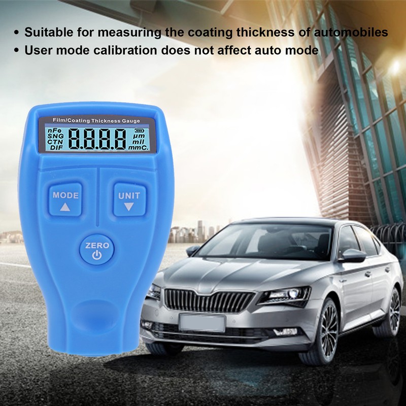 Professional Coating Thickness Gauge Car Automotive Paint Coating Thickness Tester
