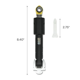 OEM SUSPA WH01X10343 Washer Shock Absorber for GE General Electric, Kenmore - WH01X10425 - AP4265856 - WH01X10260-1264427 - AH1482318 - EA1482318 - WH01X10385-4 Pack - 1 Year Warranty