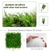 DOPGIB Greenery Faux Grass Wall Backdrop: 20"x20" (4P) UV-Anti Artificial