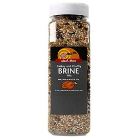 Dizzy Pig BBQ Company Dizzy Pig Mad Max Turkey Brine 36 Oz Bottle All Natural for Poultry 00057-Dizzy 36 Ounce (Pack of 1)