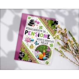 Card "Pensione" printed (relaxation)