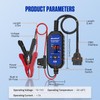 MR CARTOOL OBD2 Car Memory Saver Cable with Voltage and