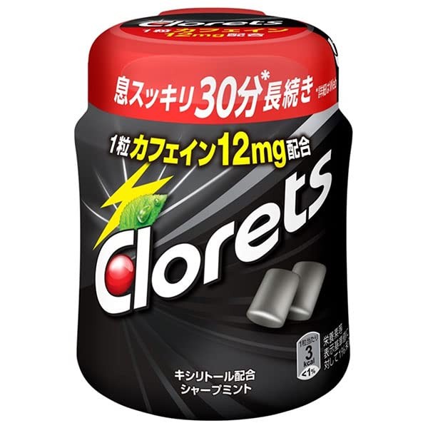 Mondelez Japan Chlorets XP Bottle R Sharp Mint (grain gum) 140g x 6 pieces x (2 cases)