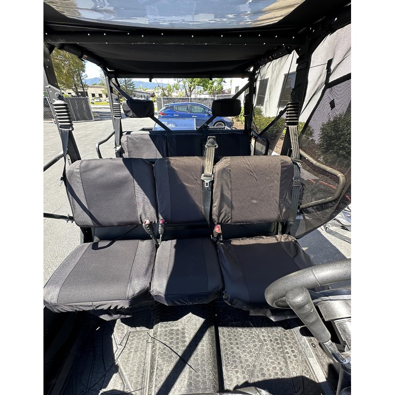 KEMIMOTO Seat Cover Water-Resistant Front and Rear Kits Compatible with