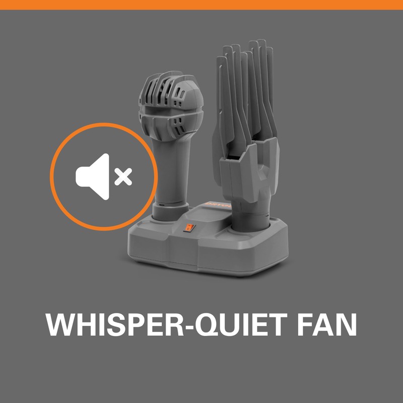 Helmet & Glove Dryer, No-Heat Fan-Driven for Quick Drying of