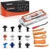 A-Premium 120 PCS (12 Sizes) Car Retainer Clips Kit Compatible
