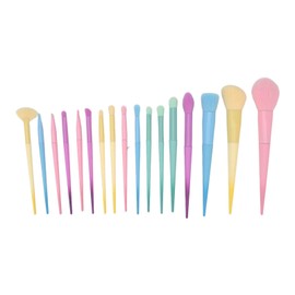 17-teiliges Make-up-Pinsel-Set in Bonbonfarben, Weiches, Dickes Aluminiumrohr, Kosmetikpinsel-Set, 17-teiliger Bionischer Faserpinsel mit Pigmenten für Dating, Partys Im Freien