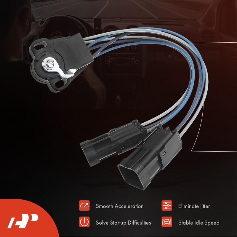 A-Premium TPS Sensor de posición del acelerador compatible con Jeep
