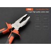 Edward Tools Combination Pliers 8” - Machined Extra Strength Gripping