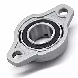 RITZ INDUSTRIAL SUCSFL 202-10 Stainless Steel 2-Bolt Flange Block Bearing 5/8" Bore with Set Screw Suitable for Engines & Pump