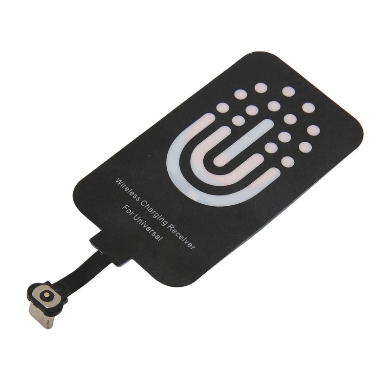 Thin Wireless Charging Receiver Type C Magnetic Suction Dual Purpose