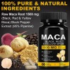 Daiasns Cápsulas Orgánicas Maca 1500 Mg 60 Veganas