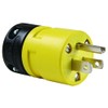 Daniel Woodhead 1447 Super-Safeway Plug, NEMA 5-15P Style Yellow
