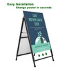 VAIIGO Heavy Duty A-Frame Sidewalk Sign 24 x 36 Inch,