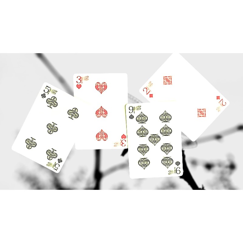 Dragonfly Playing Cards – Teal & Lavender Deck