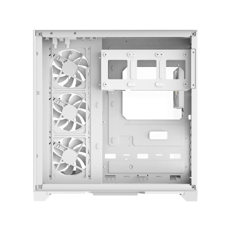 PC Gaming ATX Case Iceberg Crystal Edge Full Panoramic View