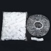 Outanaya 200 Gorros de Baño Desechables Impermeables de Pe Blancos