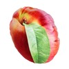 Operitacx Peach Shaped Plush Cushion Novelty Fruit Pillow for Sofa