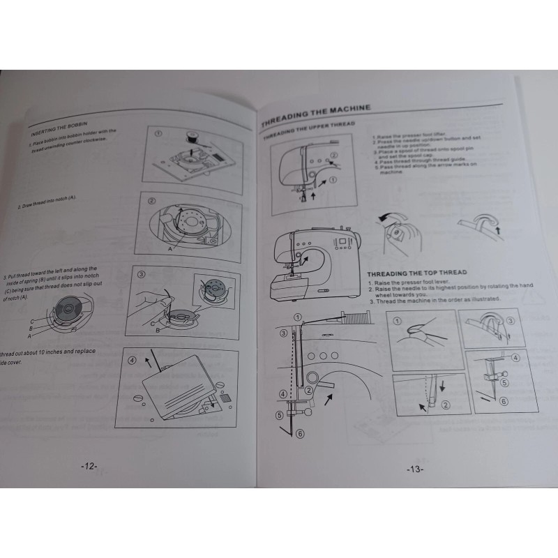 Singer FW75 Instruction Manual for Sewing Machine (reproduction)