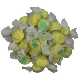 Gourmet Soft and chewy Salt Water Taffy Candy - Individually Wrapped - Bulk bag (Pineapple, 1 Pound (Pack of 1))