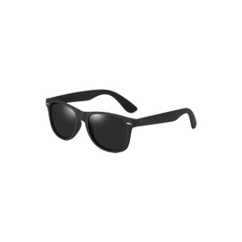 Lemamwu Mens Sunglasses Polarized,2025 Trendy Classic Black Rectangle Sunglasses for Fishing Travelling Climbing