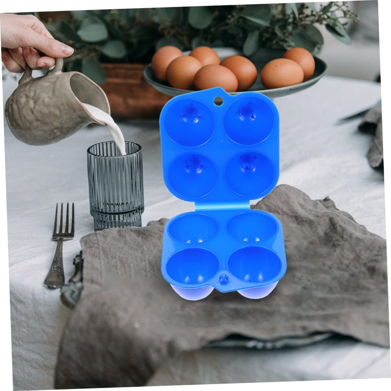 PartyKindom Pack of 2 Egg Storage Boxes for Devil Eggs