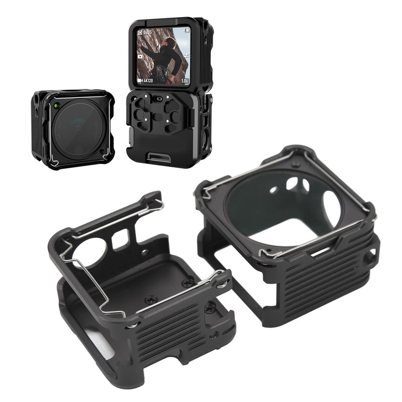 Action Camera Protection Extended Frame Aluminum Alloy Protective Cage for