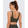 CRZ YOGA Butterluxe Womens U Back Sports Bra - Scoop