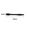 heyous 60PCS Dart Shaft Replacements 6mm Thread Diameter Plastic Dart