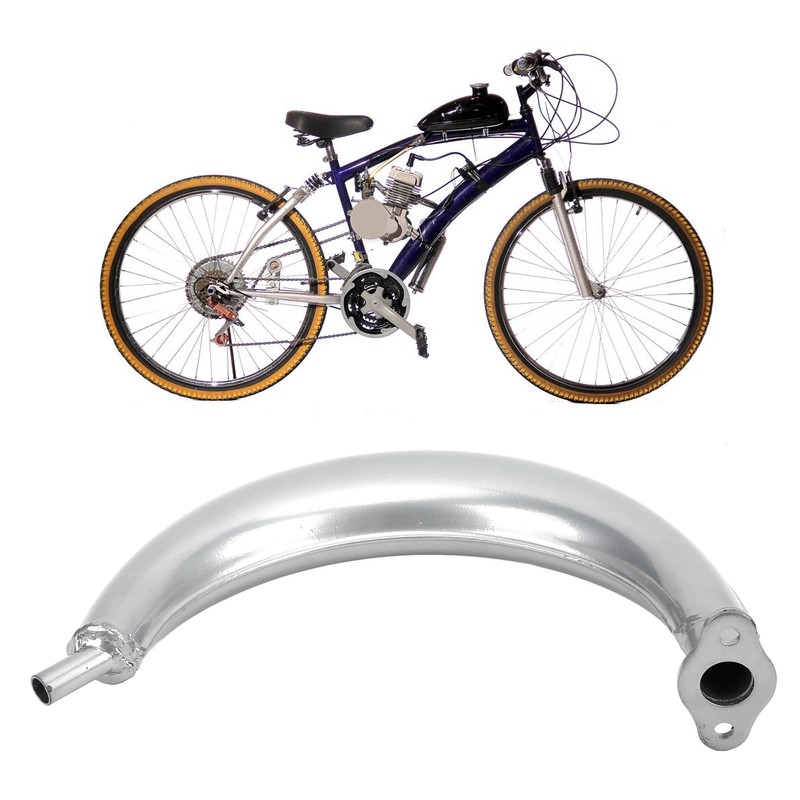 Half Moon Banana Exhaust Muffler Pipe Steel Alloy for 2