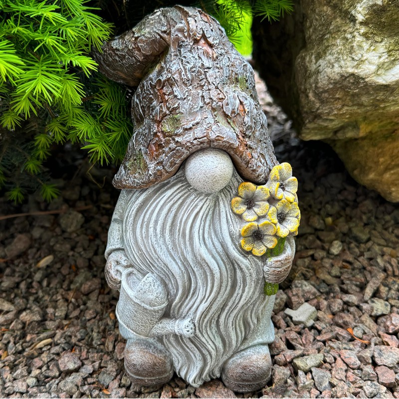 Mood Lab Garden Gnome - Key Hider Gnome Figurine -