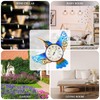 Thermometer Indoor Outdoor Patio Weather Thermometer Wall Hummingbird No Battery