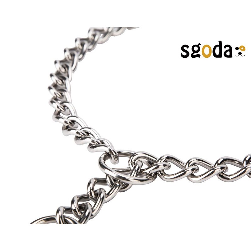 SGODA Chain Dog Training Choke Collar