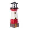 Miles Kimball Red Solar Lighthouse by Maple Lane CreationsTM- Rotating