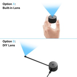 WiFi Mini Camera 1080P Wireless 150° Wide-Angle Security Camera with 2 Lenses 90°Hinge Motion Detector Night Vision for Home Surveillance Indoor and Outdoor