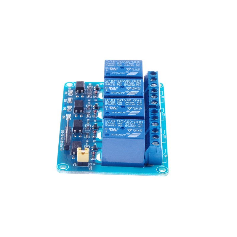 KNACRO 4 Channel DC 5V 10A Low Level Relay Module