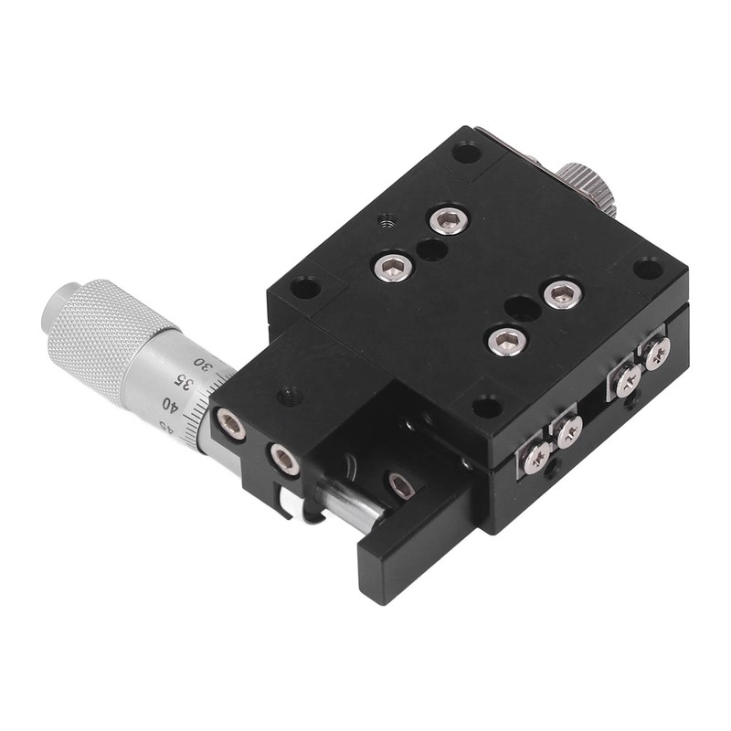 Linear Stage X Axes 40x40mm Micrometer Manual Displacement Platform Sliding