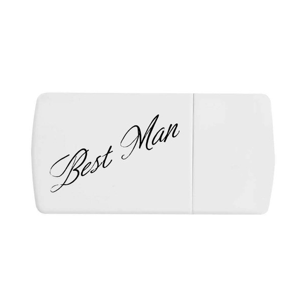 'Best Man' Pill Box with Tablet Splitter (PI00034073)