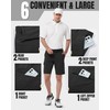 33,000ft Mens Outdoor Stretch Golf Shorts UPF50+ Summer Hiking Shorts