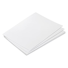 MECCANIXITY EVA Foam Sheets White 7.6 Inch x 5.9 Inch 2mm Thickness for Crafts DIY Pack of 5