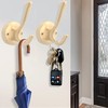 TOFIIGREM Gold Coat Hooks for Wall, 3 Pack Towel Hook