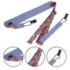 EXCEART Ethnic Style No Drilling Ukulele Strap Adjustable Double J