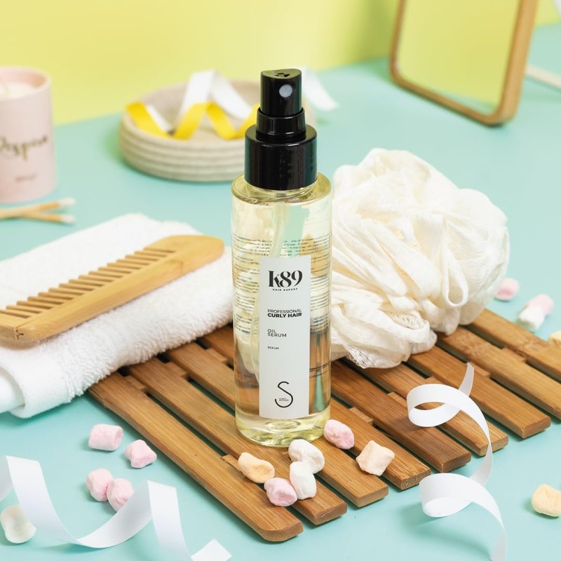 K89 HAIR EXPERT - Professional Curly Hair Oil Serum -