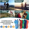Anlisim Merino Wool Ankle Hiking Socks Compression Warm Thermal Winter