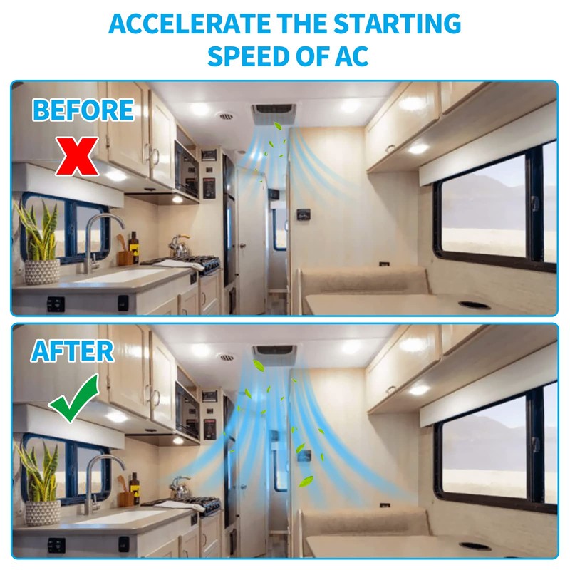 Hard Start Kit for Air Conditioner, Compatible with Coleman AC,