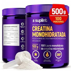 Creatina Monohidratada Micronizada 200 Mesh – Suplemento Deportivo en Polvo 500 g (100 Porciones) | Creatina Micronizada de Alta Pureza | Fuerza, Potencia y Resistencia | Vegano, Sin Gluten ni Azúcar