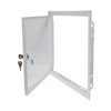 16" x 12" Inch Lockable Galvanized Steel Access Panel Door