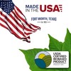Samsill Plant-Based 1 Inch Durable Round Ring, Made in USA,