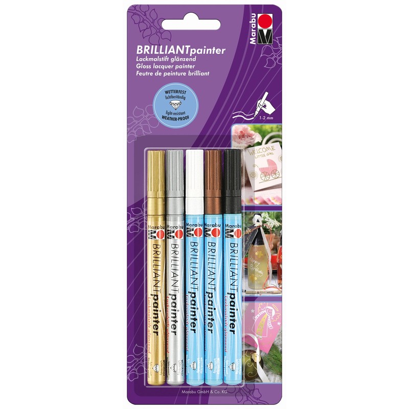 Marabu Brilliant Deluxe Painter Assortment